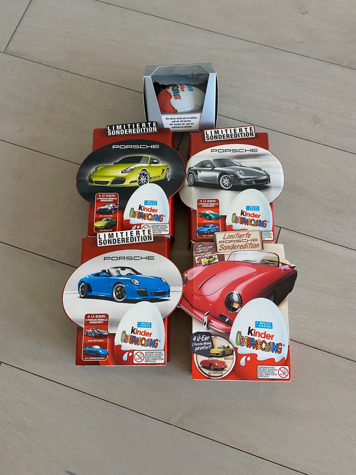 Ferrero Ü-Ei Surprise egg Limited Porsche collection