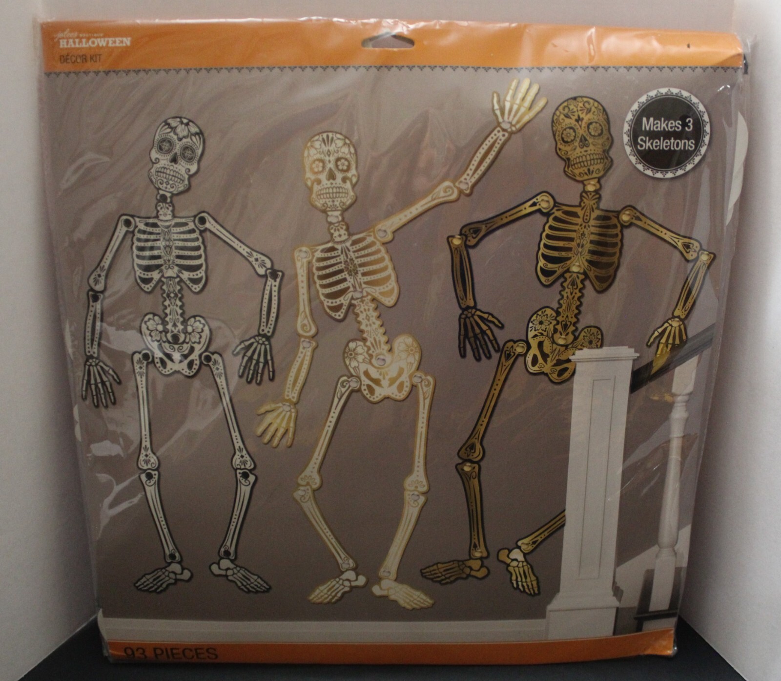 Jolee\'s Boutique Day of the Dead Halloween Moveable Skeleton Kit - Extra Large Jolee\'s Boutique Day of the Dead Halloween Moveable Skeleton Kit - Extra Large