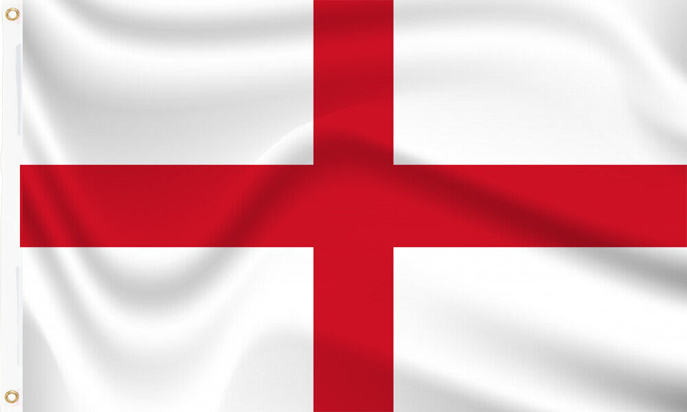 ENGLAND FLAG ST GEORGE CROSS 3x2 5x3 8x5 ft - UK FLAG SELLER 1st class post