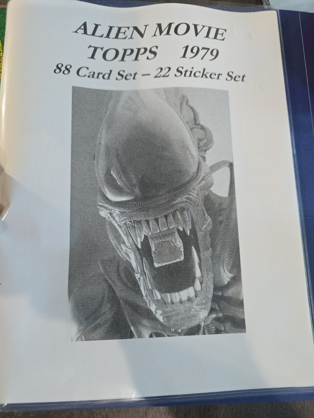 1979 Topps Alien Set 84 + 22 Stickers + 1 Wrapper. Complete Set RARE 🔥🔥🔥🔥