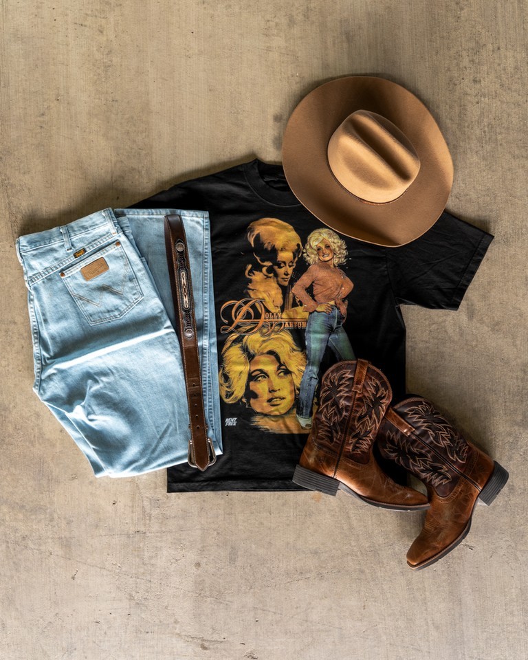 Popular Dolly Parton  Cotton  All Size