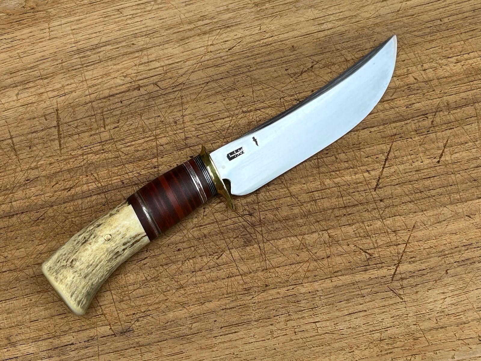 JOE HOLBERT CUSTOM MADE SCAGEL STYLE KNIFE, 9 1/2 JOE HOLBERT CUSTOM MADE SCAGEL STYLE KNIFE, 9 1/2