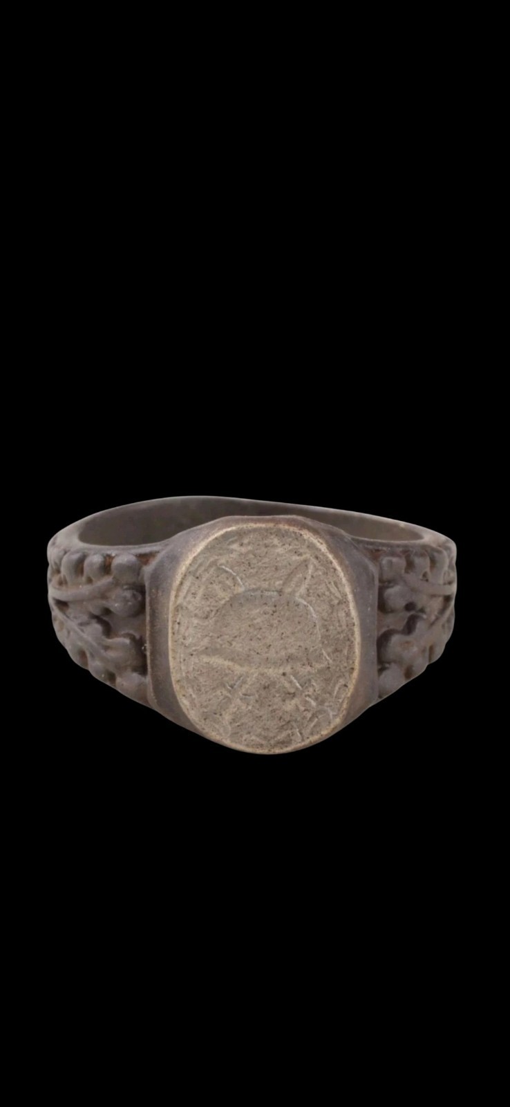 Unique Antique ring Soldiers Central European ww2 era Europe WwII World War Two