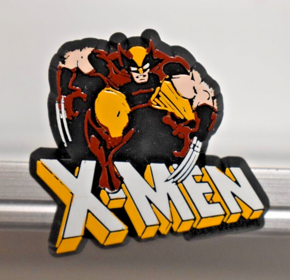 Vintage Marvel Comics X-Men Wolverine Pin 1988 Lightweight Plastic