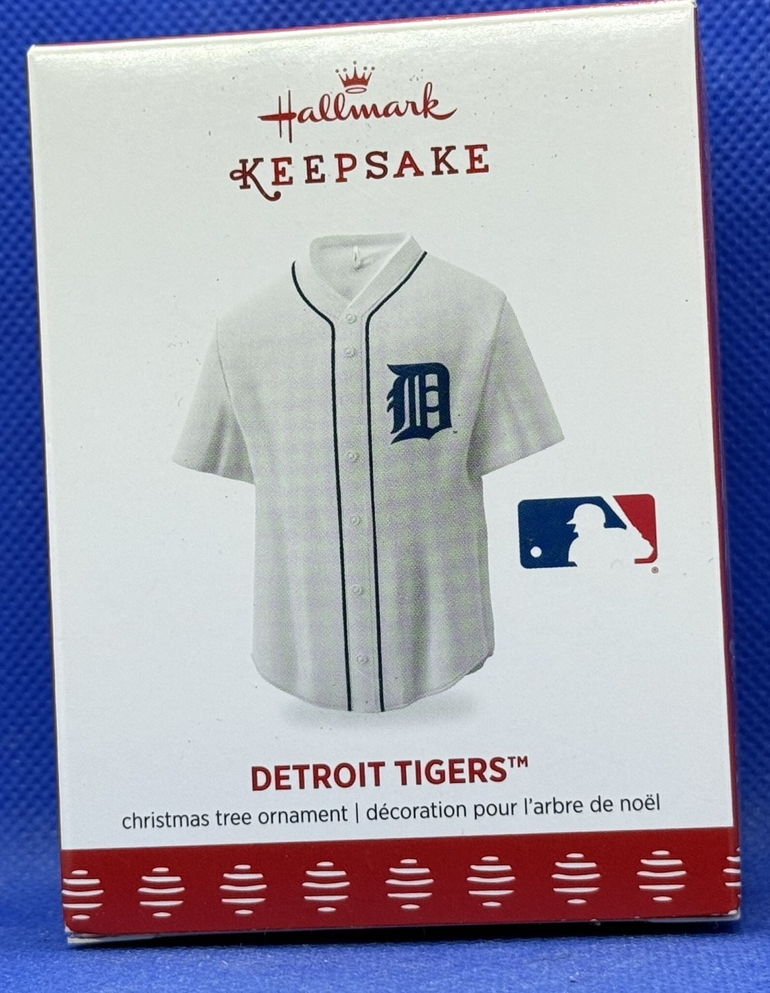 Hallmark Keepsake 2017 MLB Detroit Tigers Jersey Christmas Ornament