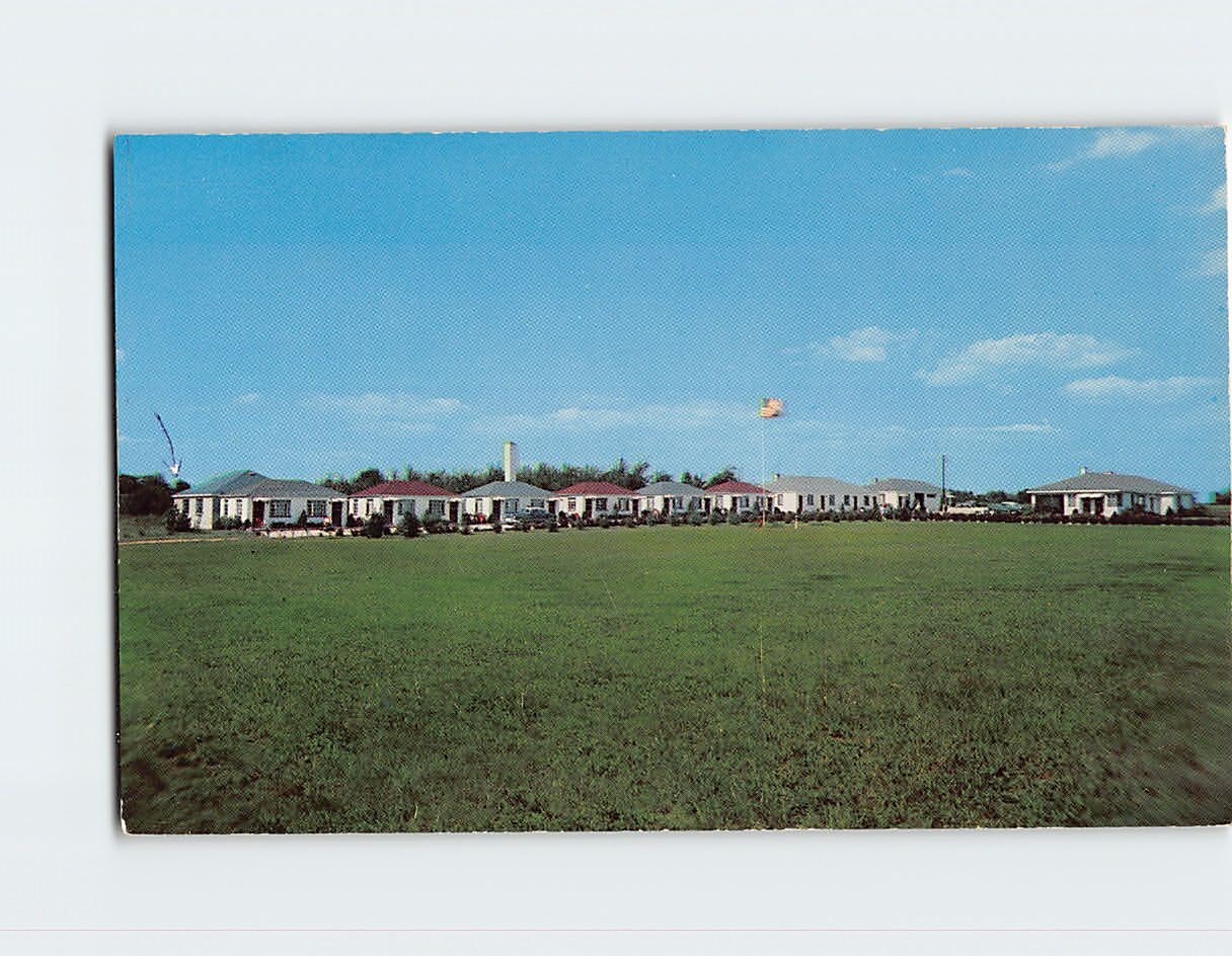 Postcard Garden State Deluxe Tourist Cottages Palmyra Riverton USA