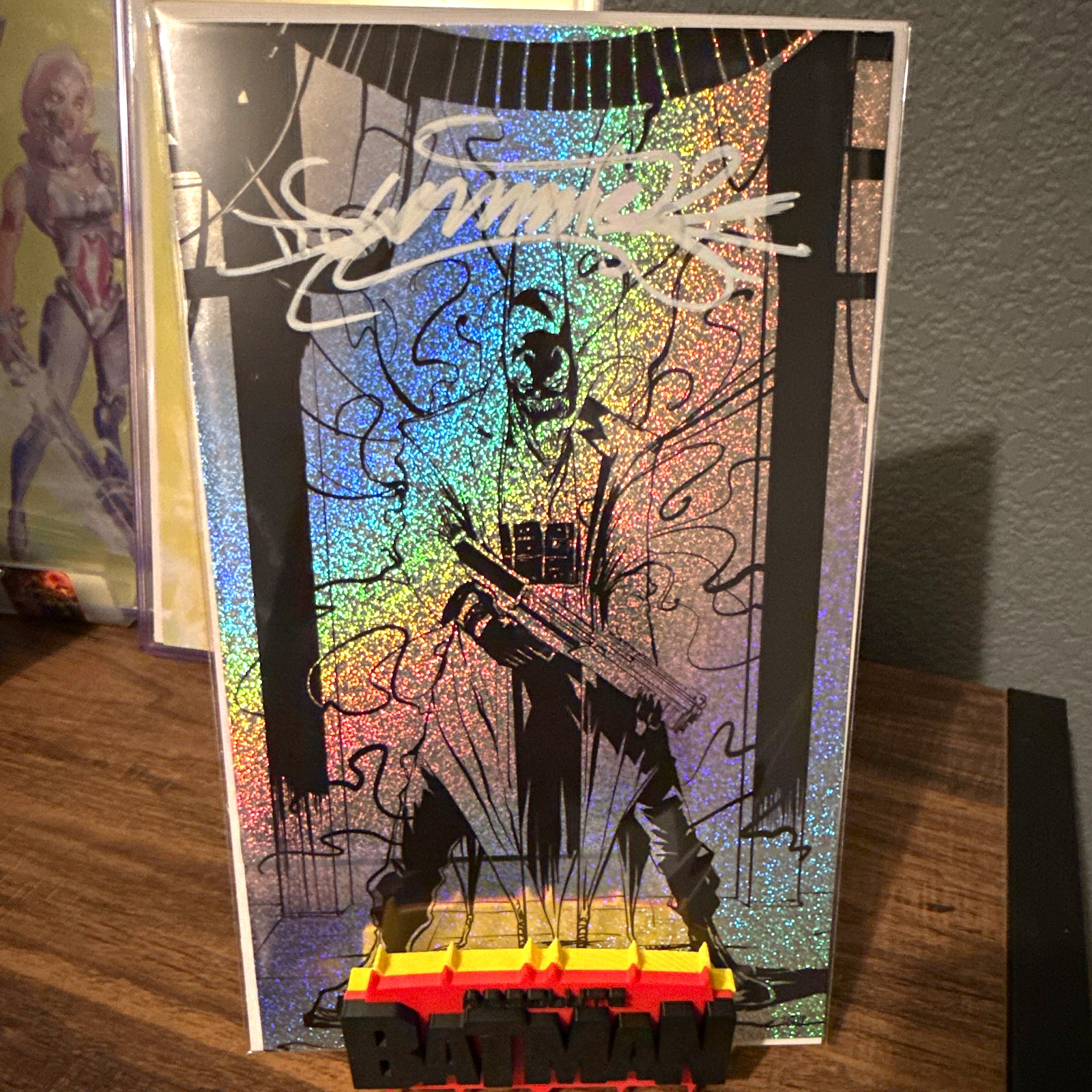 Gorkem Demir Venomized Absolute Batman Signed GÖRKEM DEMIR/Confetti foil 9/10