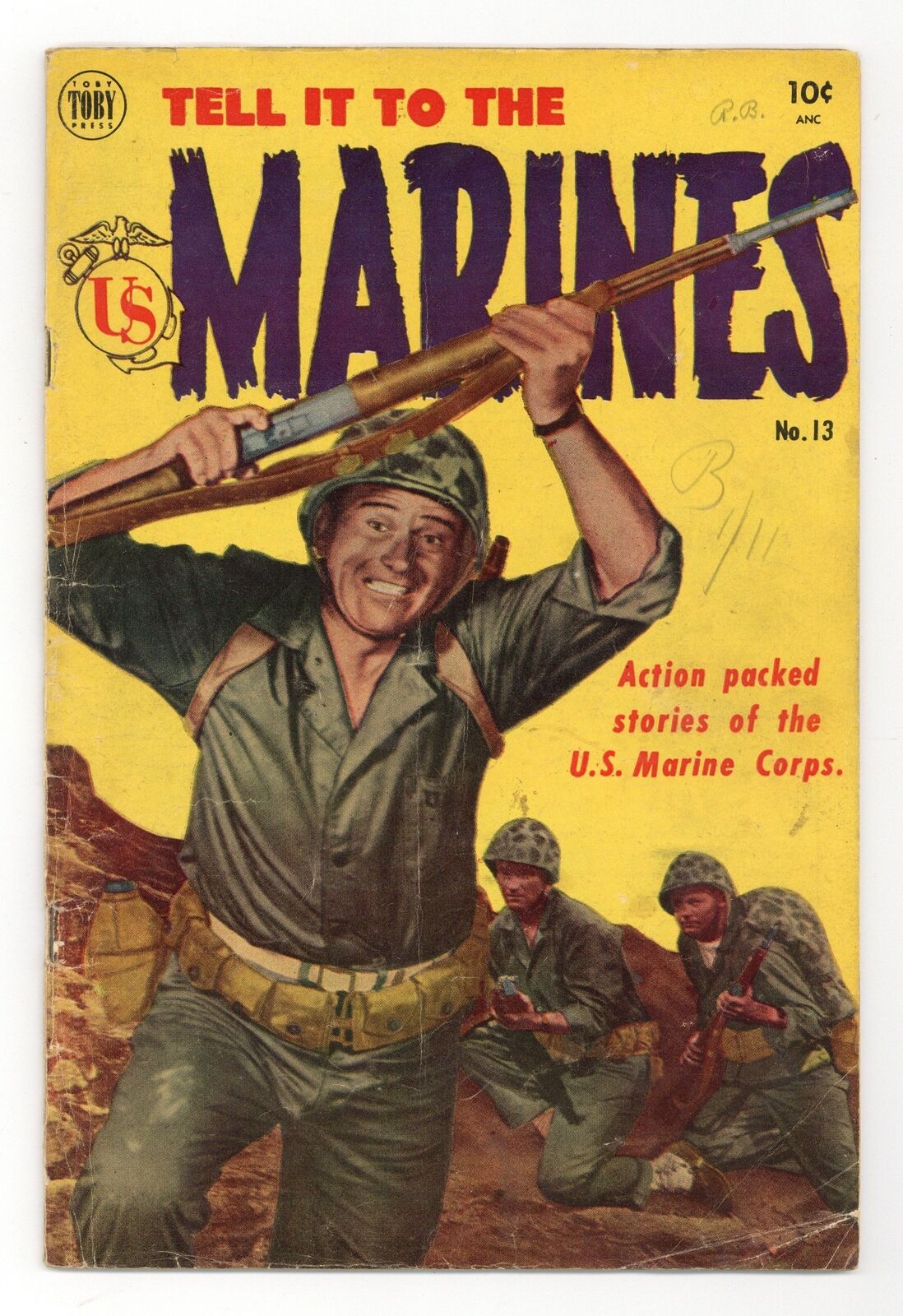 Tell It to the Marines #13 GD- 1.8 1954