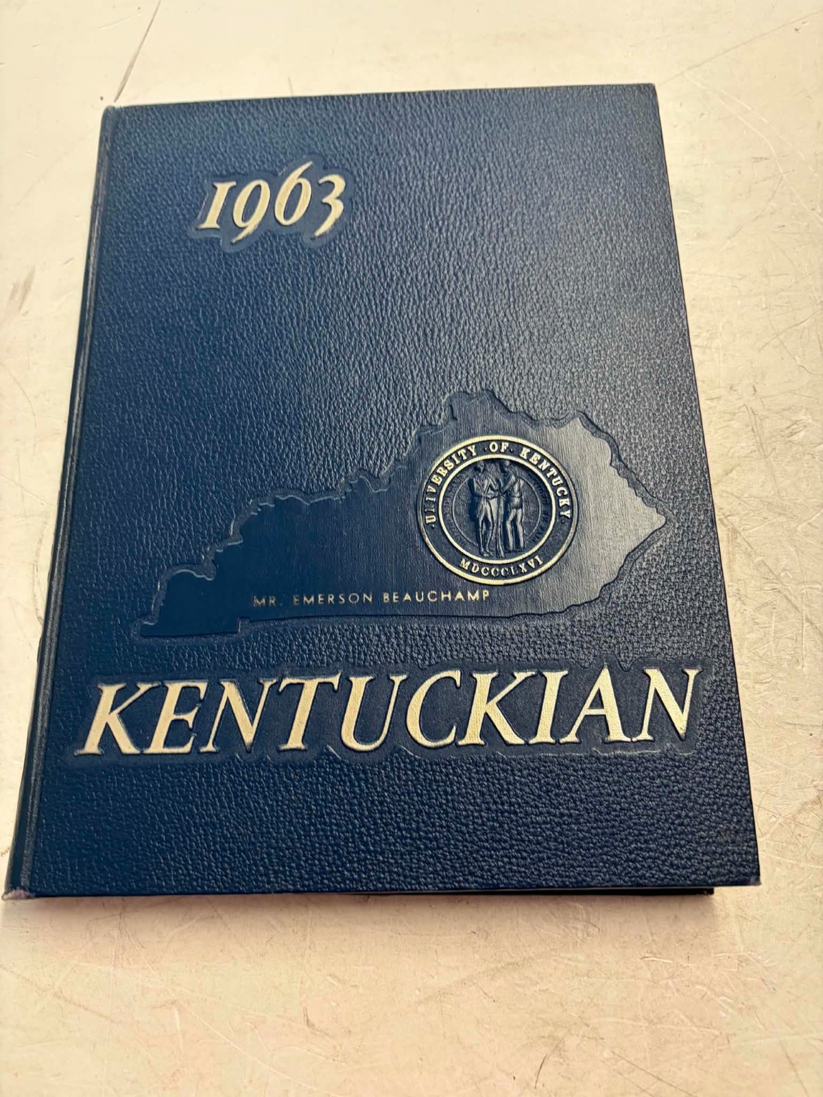 1963 University Of Kentucky Yearbook The Kentuckian Vintage College Adolph Rupp