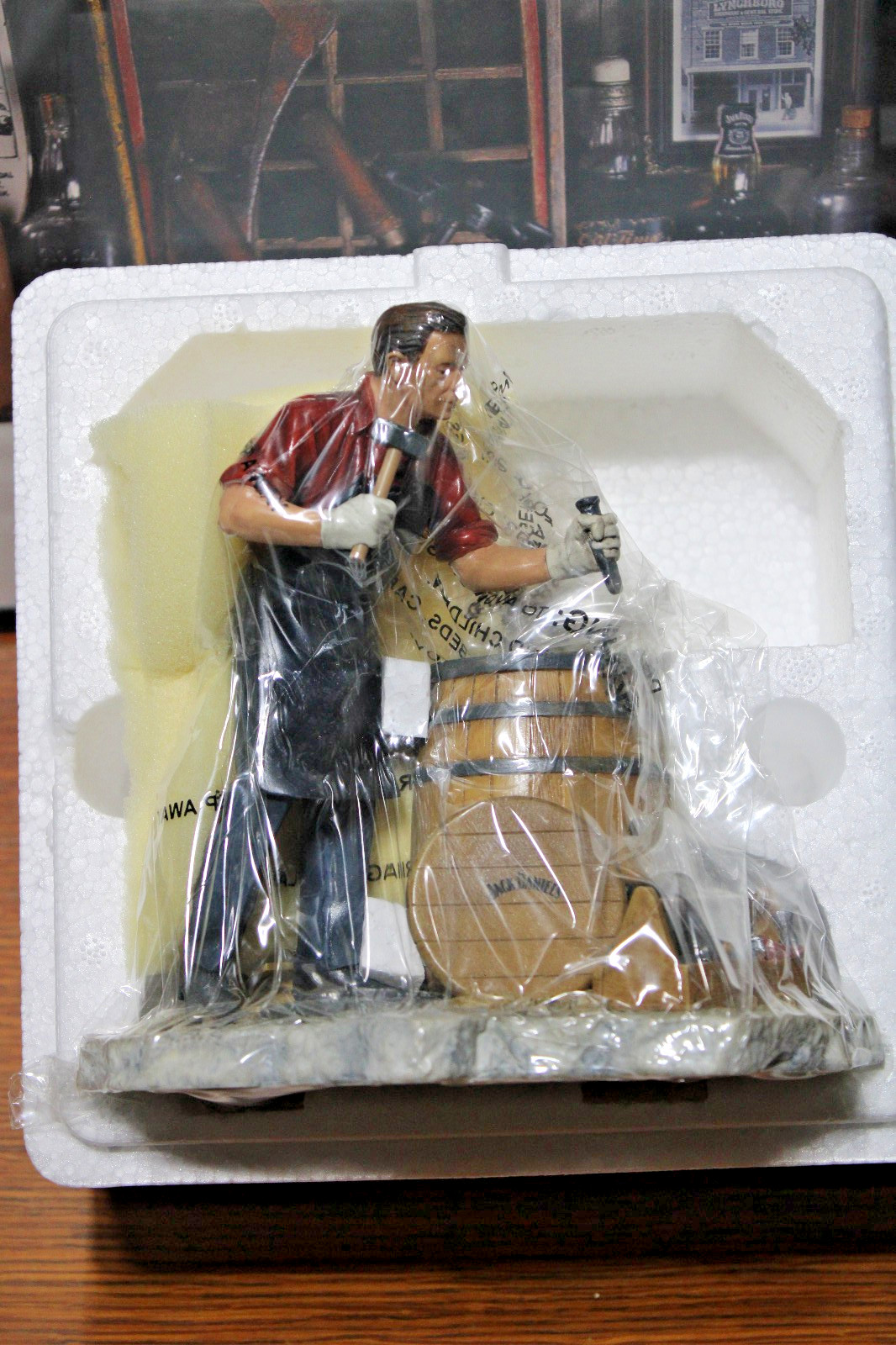 Jack Daniel\'s Making the Barrels, The Cooper Display, New in Box Jack Daniel\'s Making the Barrels, The Cooper Display, New in Box