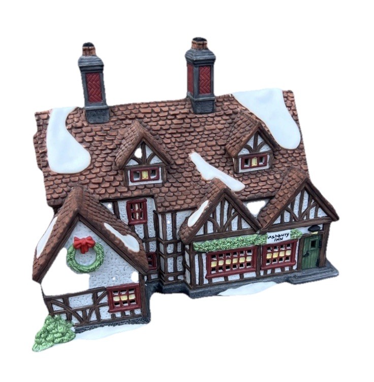 Dept 56 Dickens Heritage Village Ashbury Inn # 5555-7 Original Box