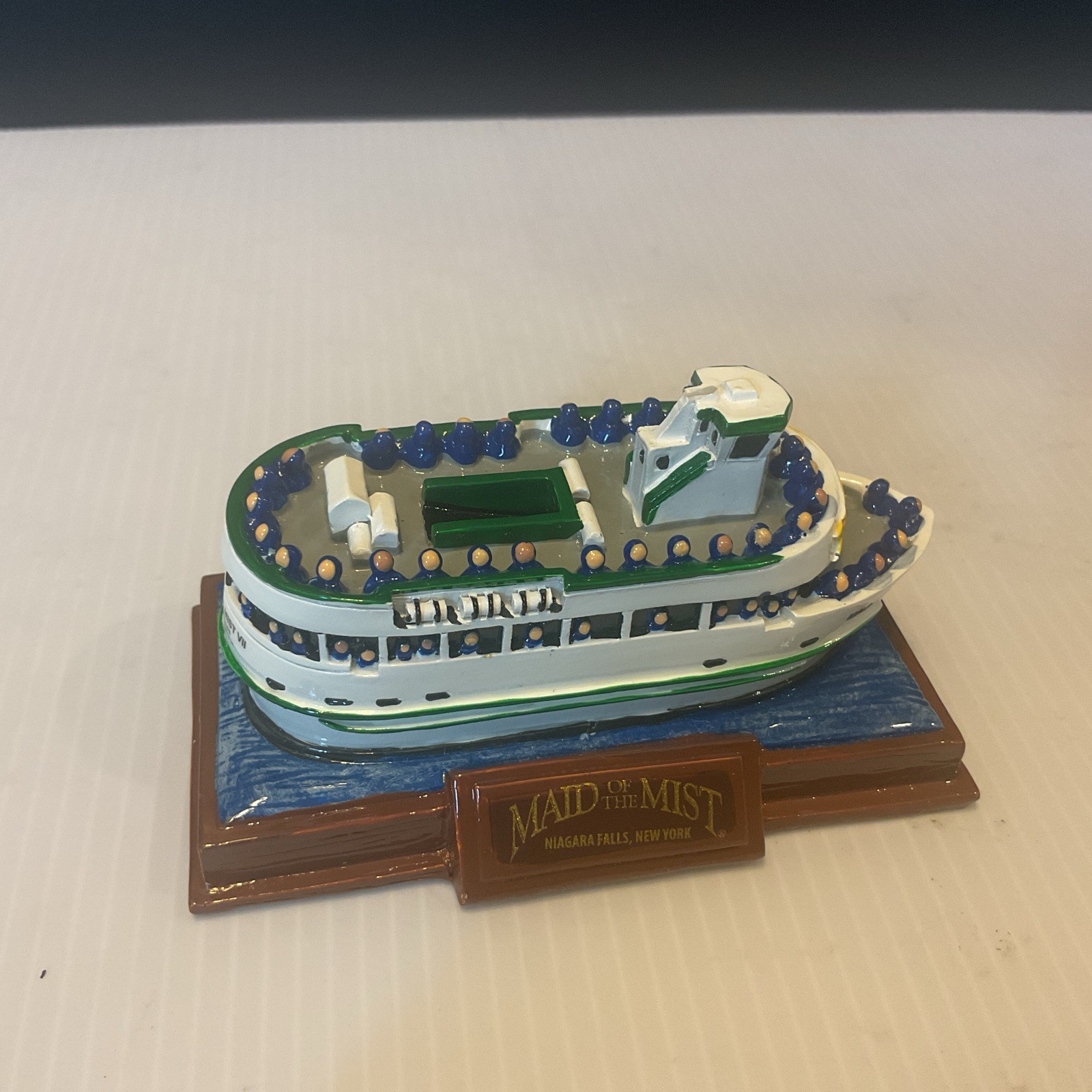 Vintage Maid Of The Mist Small Boat Souvenir - Niagara Falls Canada 3.5