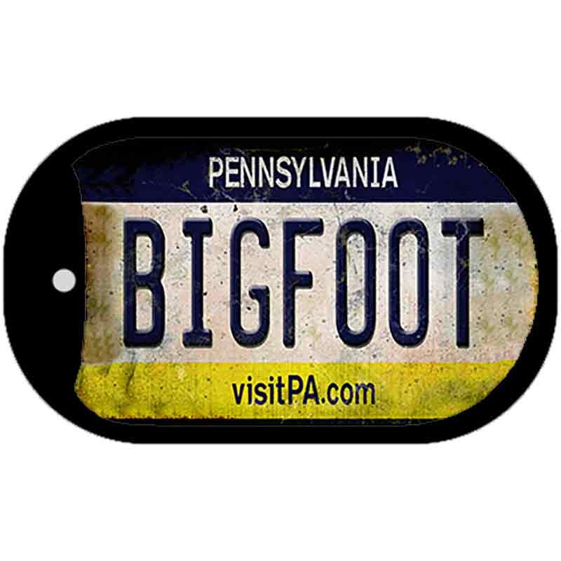 Bigfoot Pennsylvania Novelty Metal Dog Tag Necklace 2\