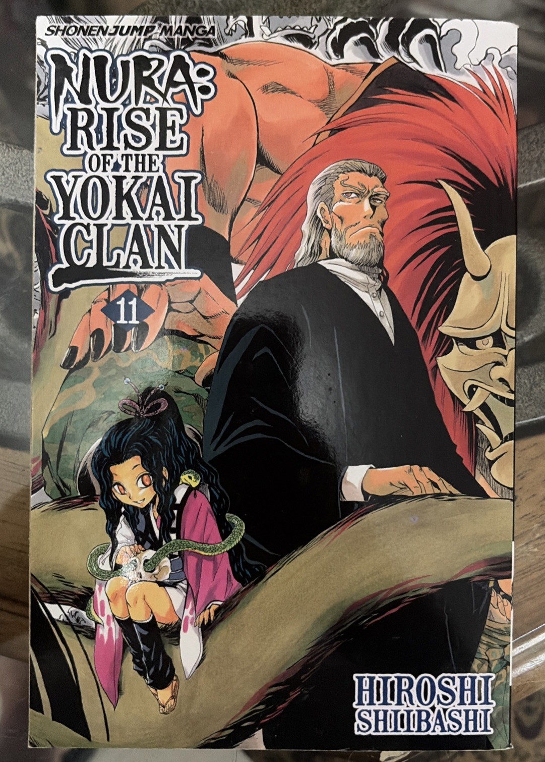Nura: Rise of the Yokai Clan Vol. 11 Manga Hiroshi Shiibashi Viz 1st print