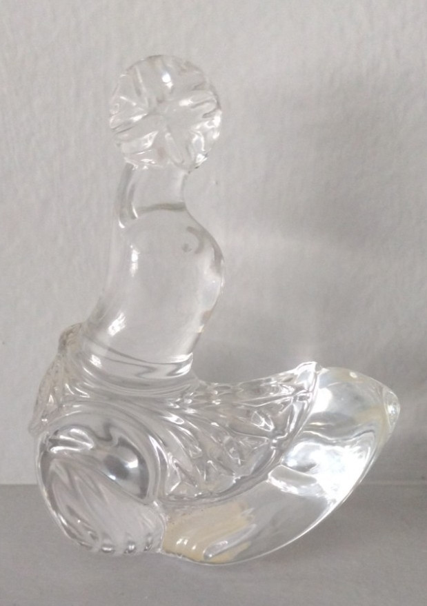 Princess House Crystal Treasures Circus Seal with Ball Figurine 24% Lead Crystal