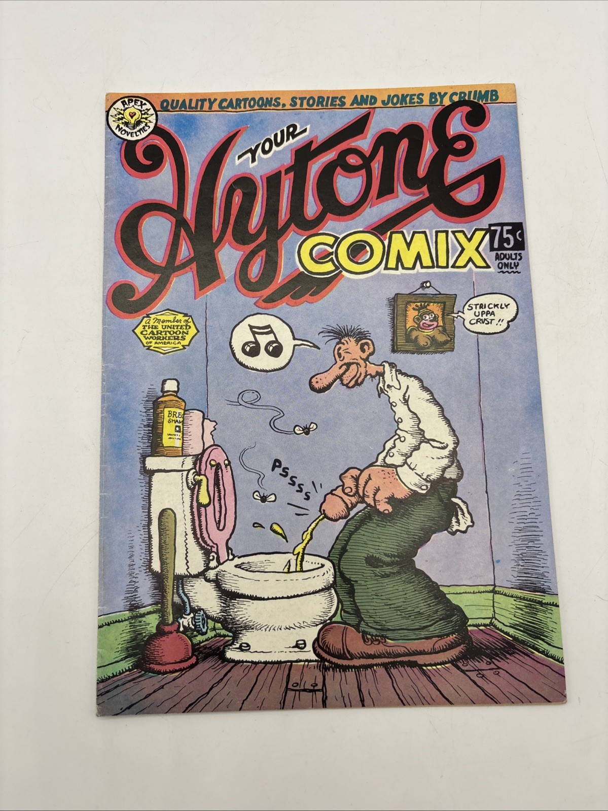 Vintage 1971 HYTONE COMIX #1 by Apex Novelties Underground Comix