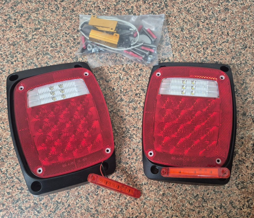 Tail Light Replacement Kit for 2007-2018 JK Jeep Wrangler Rear LED - Metal Cloak Tail Light Replacement Kit for 2007-2018 JK Jeep Wrangler Rear LED - Metal Cloak
