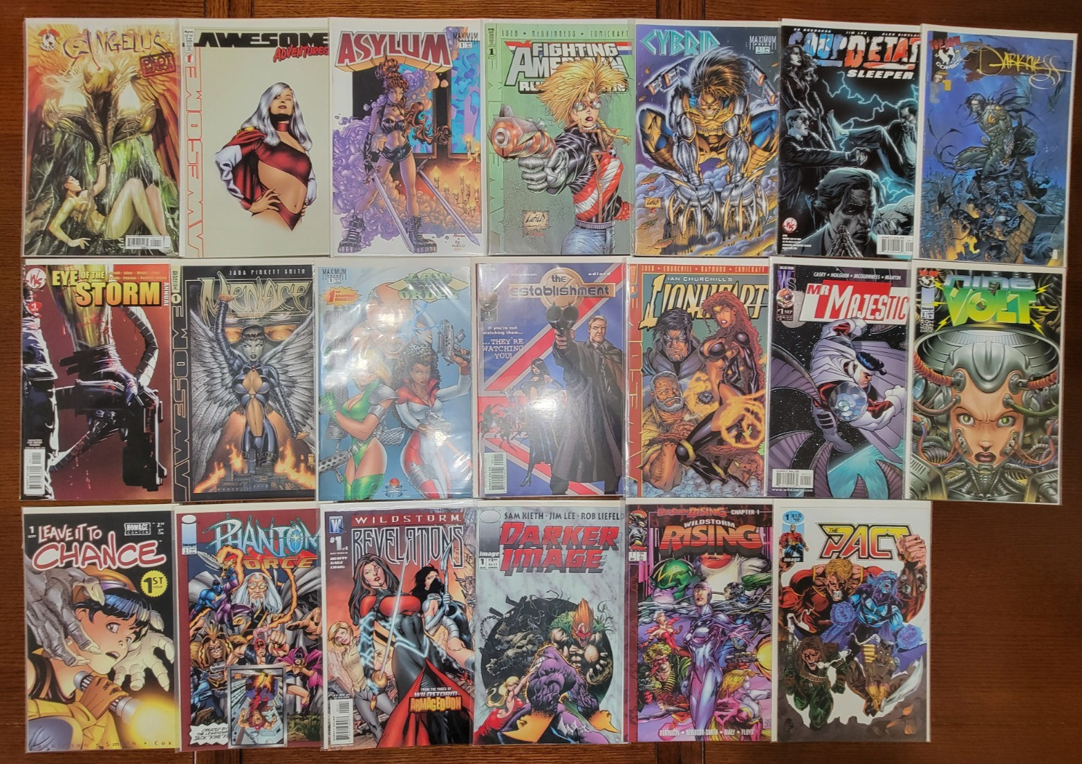 WILDSTORM / IMAGE / TOP COW COMICS LOT: RANDOM 20 ISSUE LOT - 2000s - LOT 1 WILDSTORM / IMAGE / TOP COW COMICS LOT: RANDOM 20 ISSUE LOT - 2000s - LOT 1