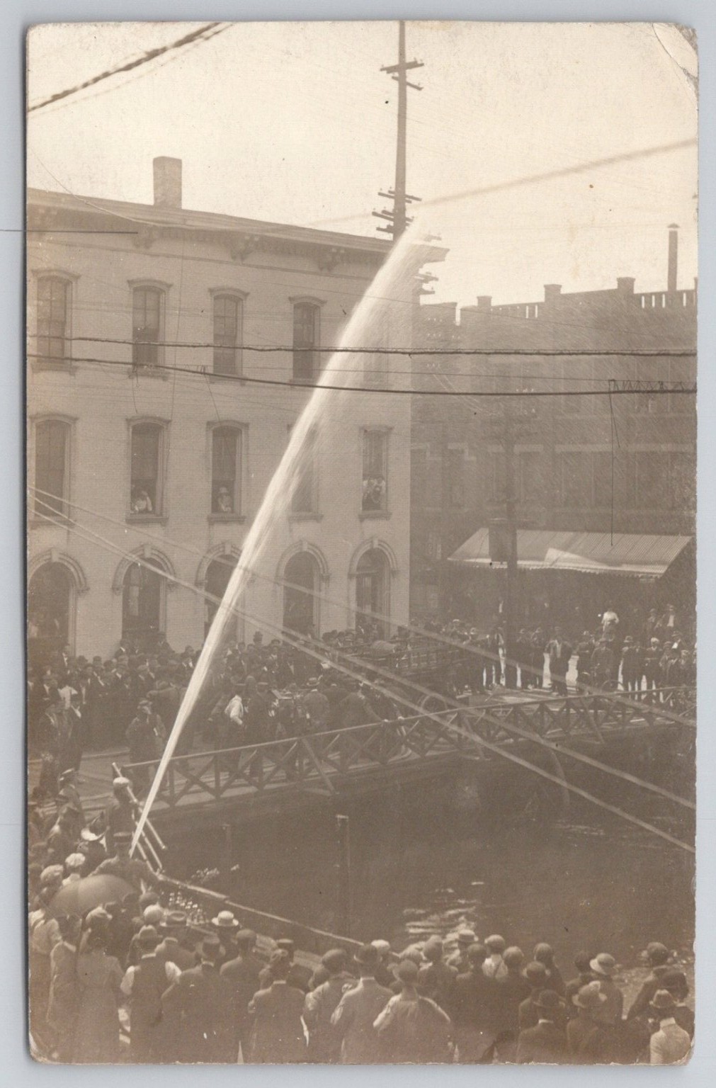 Battle Creek MI Fire Department Hose Demonstration RPPC