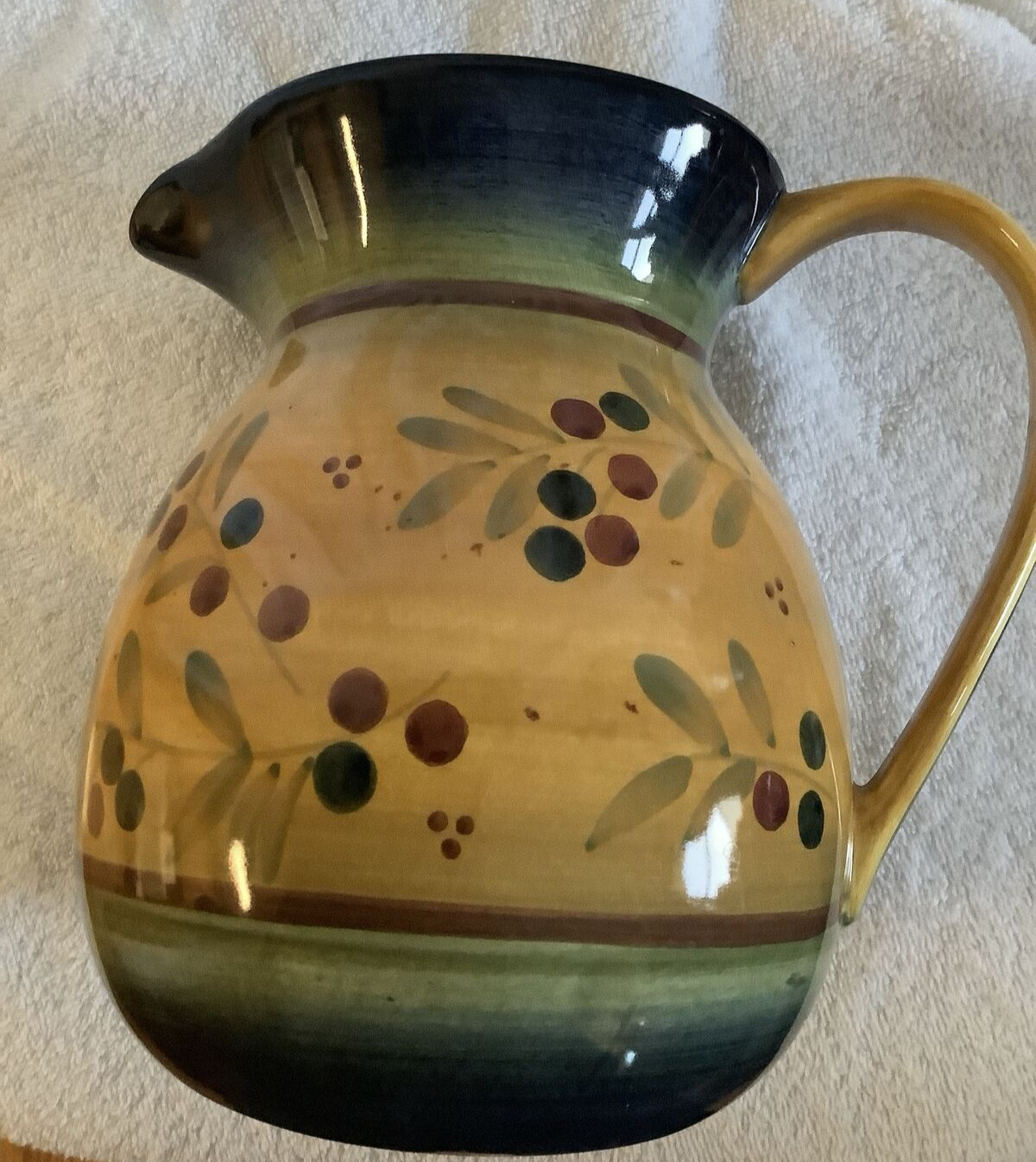 FTD JUG VASE FLOWERS OR  PITCHER POTTERY