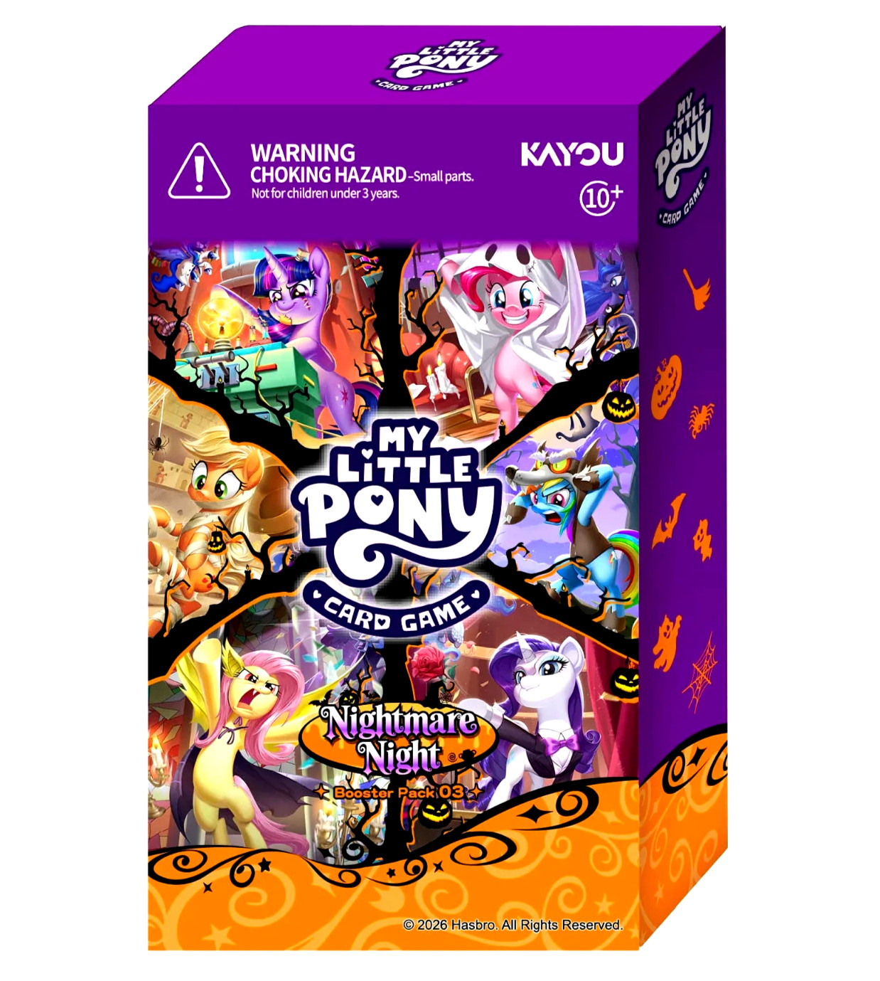 My Little Pony TCG Nightmare Night Collector Box 5 Booster Packs New Sealed