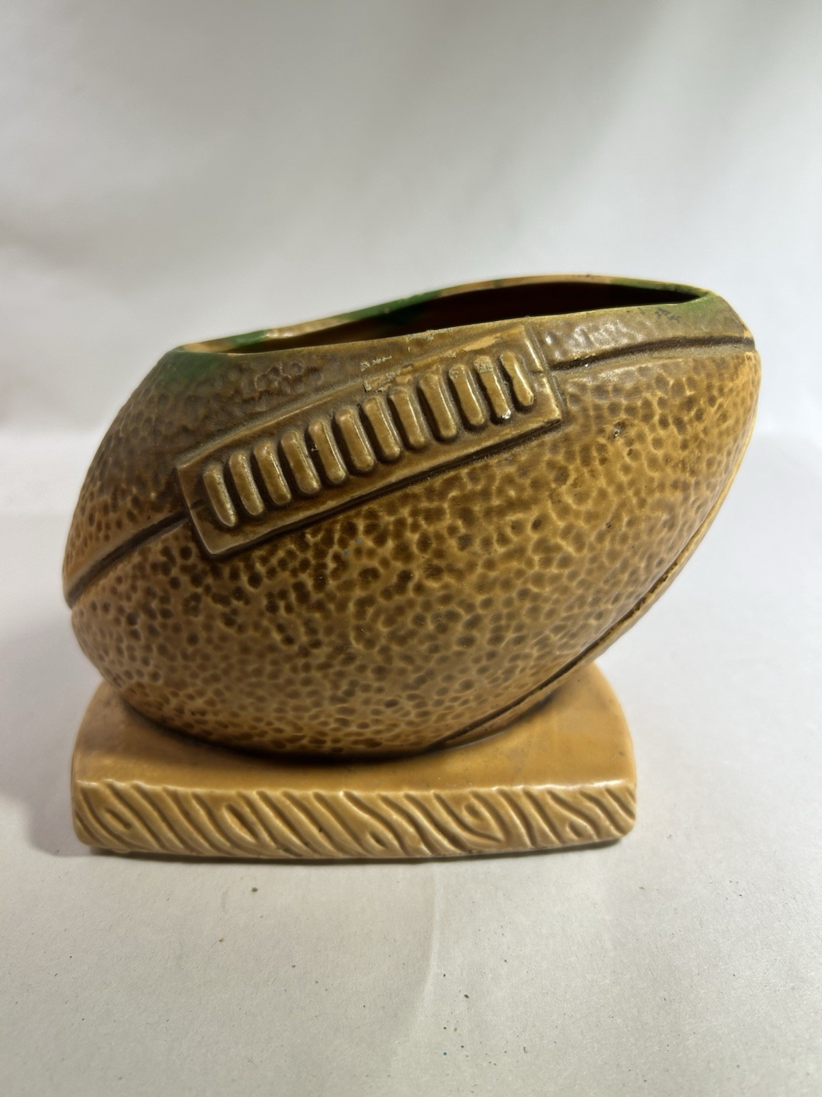 Vintage Rubens Original Football Planter Japan Los Angeles Game Collectible