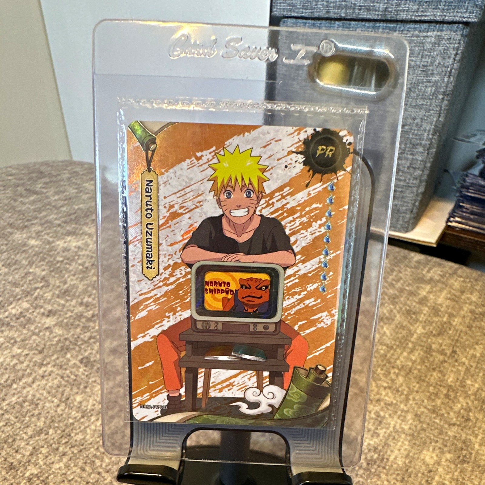KAYOU Naruto Shippuden Naruto Uzumaki Trading Card NRSA-PR-003 PSA Promo 
