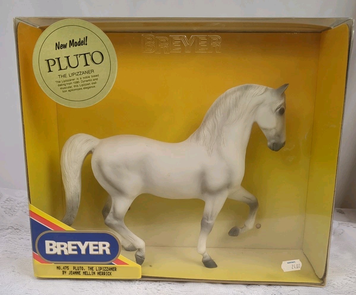 Vintage Breyer Horse Model #475 Pluto The Lipizzaner By Jeanne Mellin Herrick Vintage Breyer Horse Model #475 Pluto The Lipizzaner By Jeanne Mellin Herrick