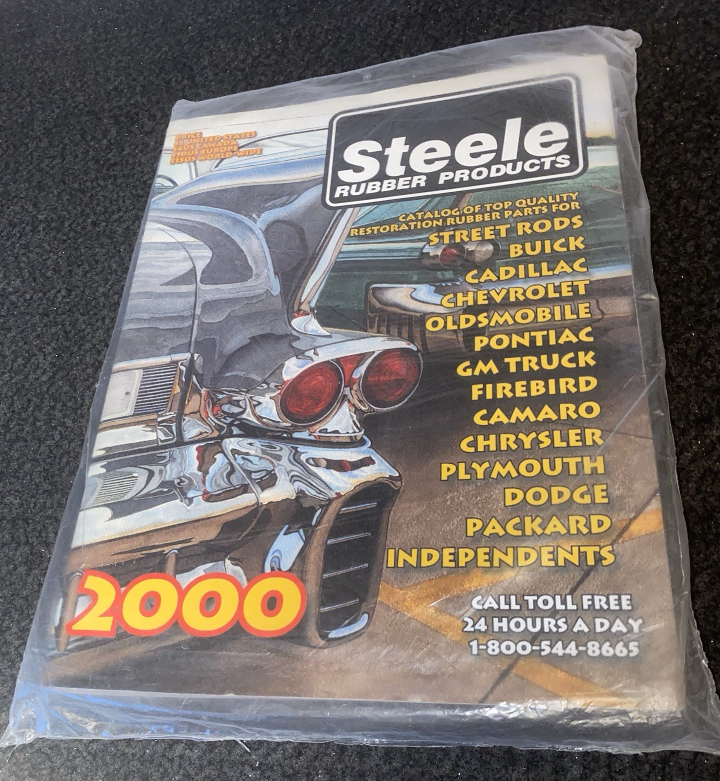 FACTORY SEAL NEW 2000 STEELE RUBBER PRODUCT PARTS ACCESSORIES CATALOG ALL MAKES