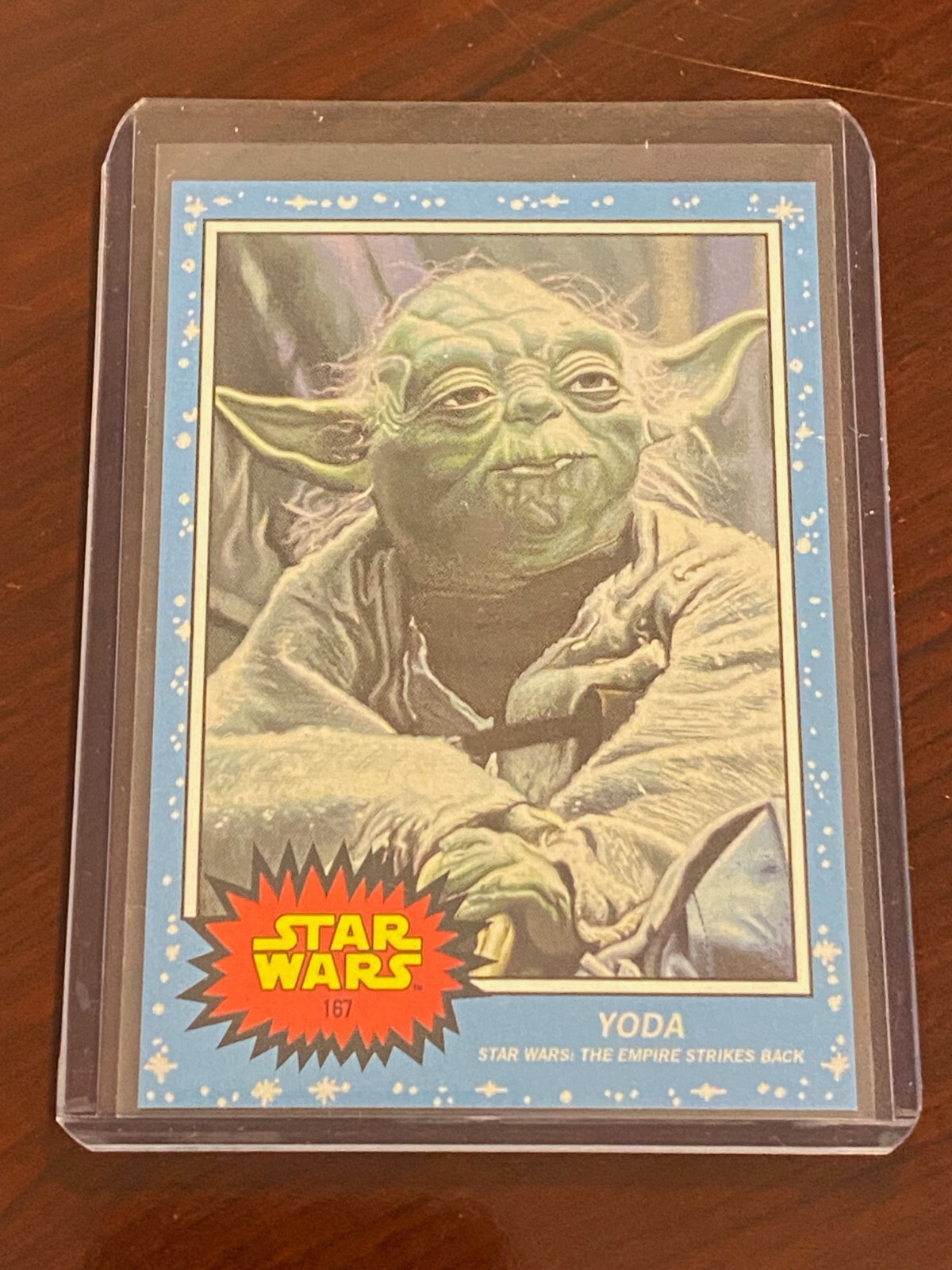 2021 Topps Star Wars Living Set Yoda #167