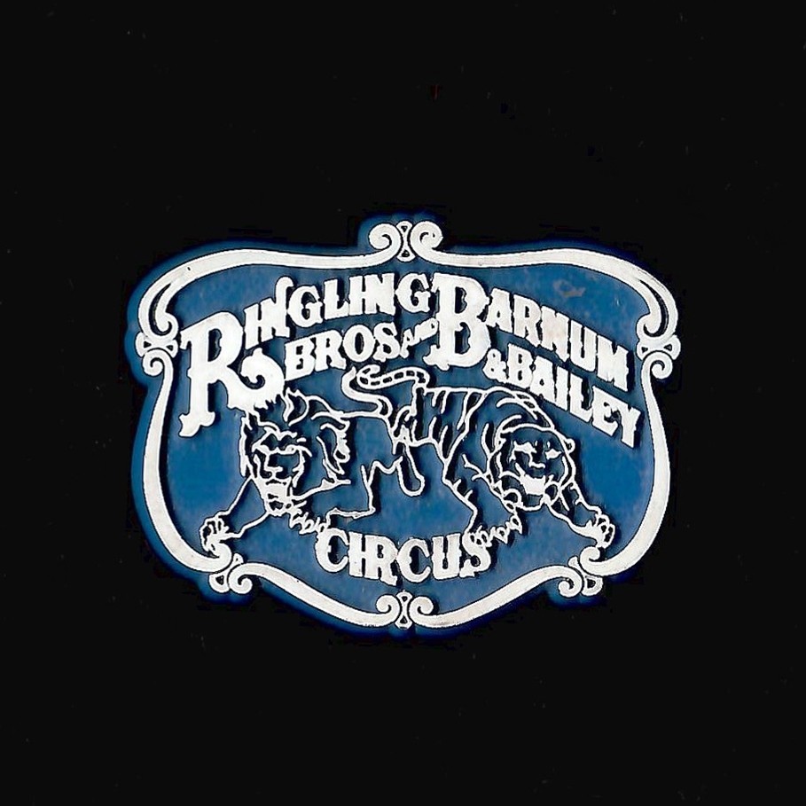 Ringling Bros. Circus Vtg Novelty Magnet Rubber Souvenir Advertise Fridge  '70s