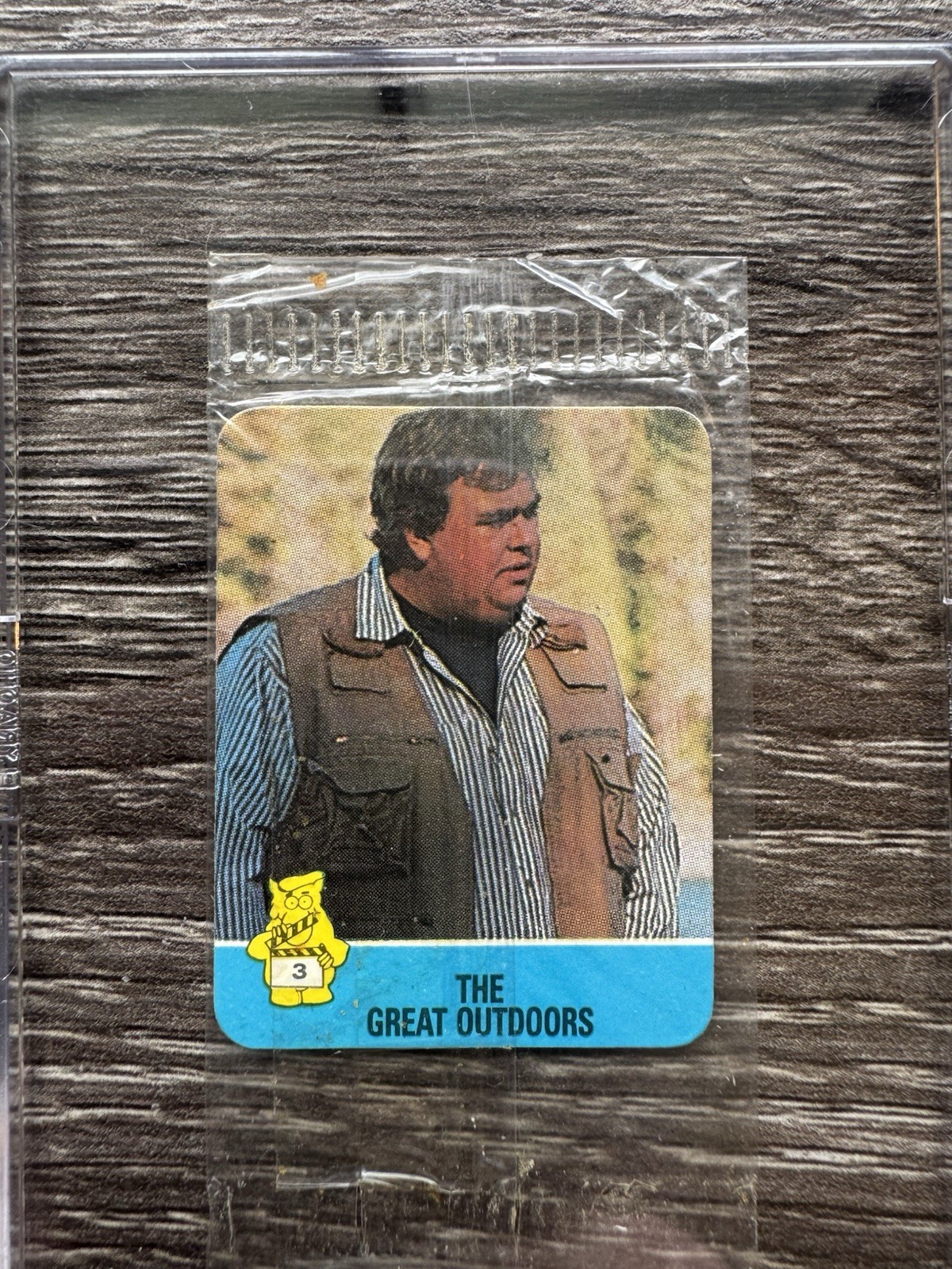1988 Hostess Hot Summer Flicks John Candy Rookie Mini Card The Great Outdoors
