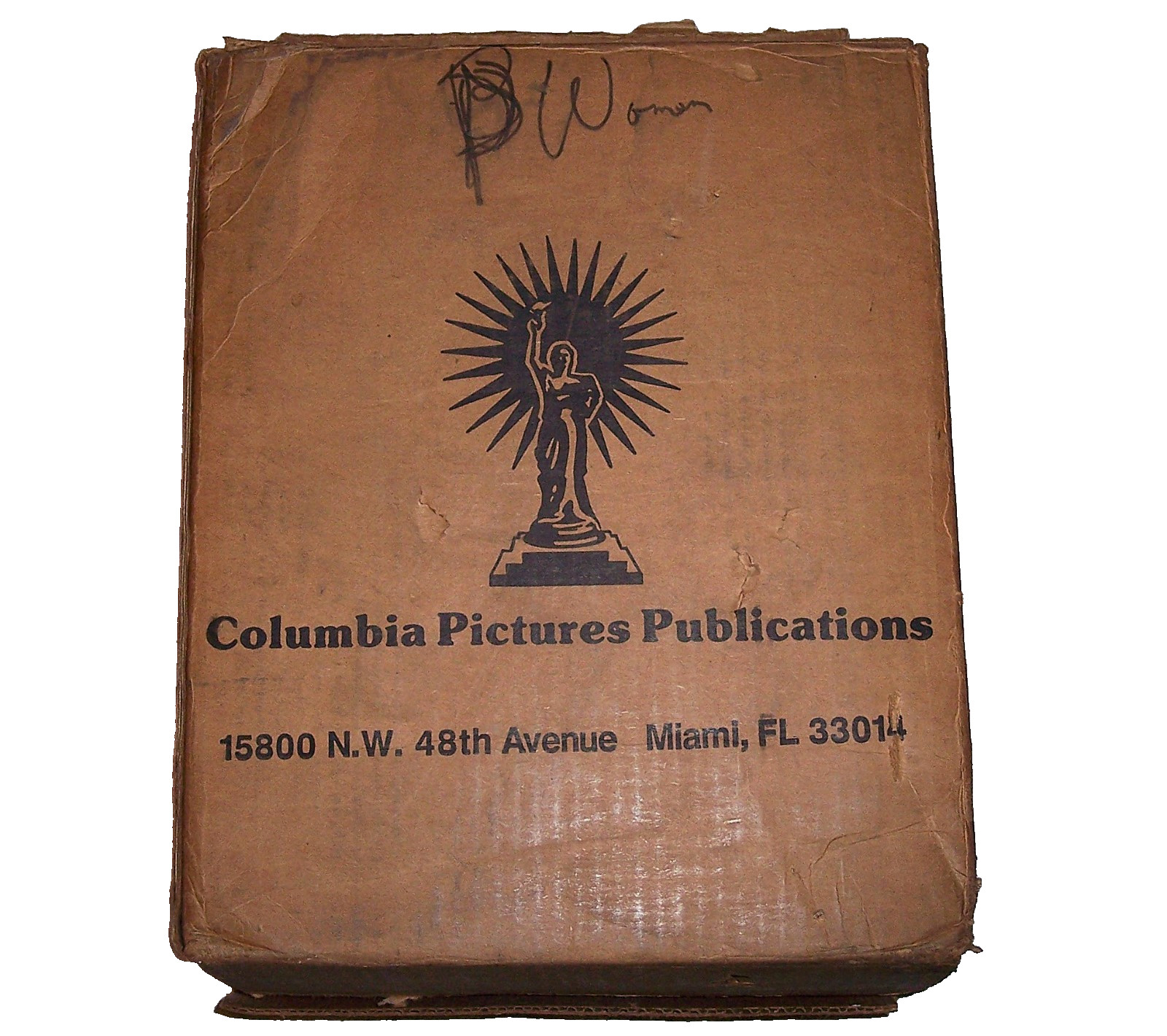 Vintage circa 1989 Paramount Pictures Publications Shipping Box Vintage circa 1989 Paramount Pictures Publications Shipping Box