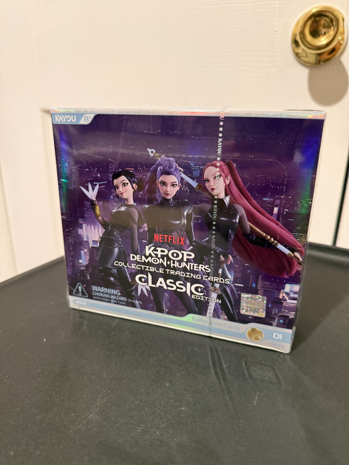   Kayou Kpop Demon Hunters Trading Card Box Netflix Classic Edition