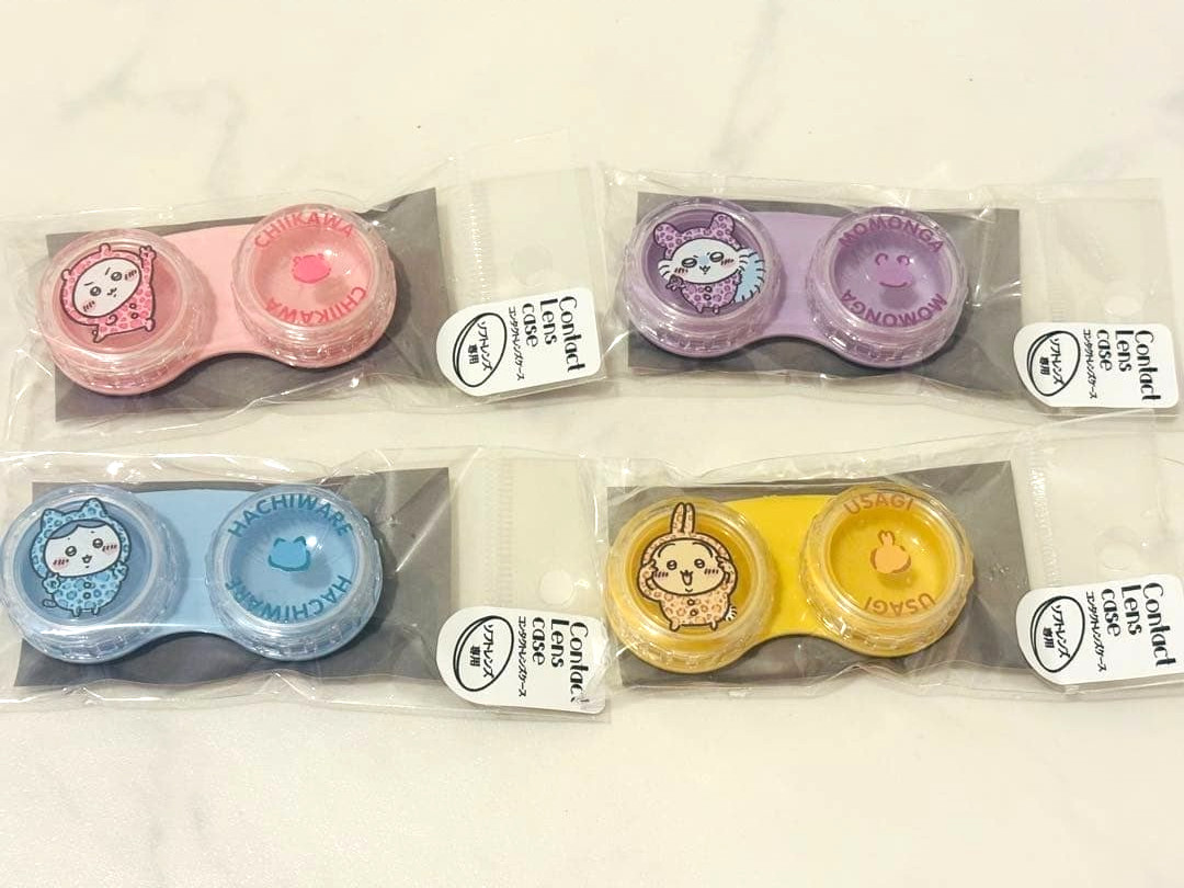 Chiikawa Contact Lens Case Don Quijote Limited Complete Set of 4 Japan New