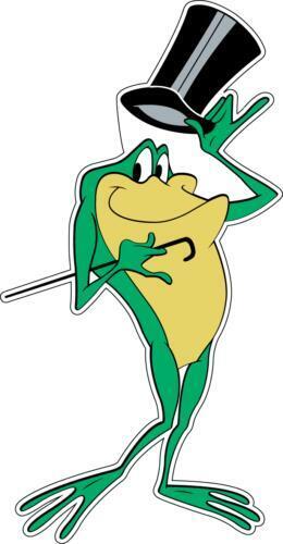 Michigan J. Frog Sticker / Vinyl Decal  | 10 Sizes with TRACKING