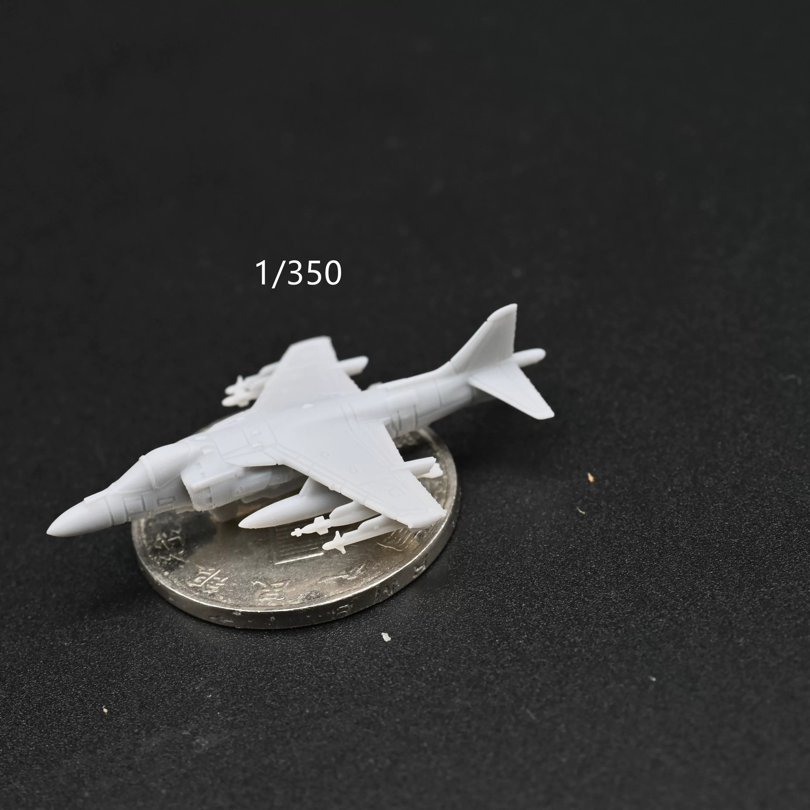1/2000/700/400/350 U.S. AV-8B Harrier Fighter Jet Resin Printed