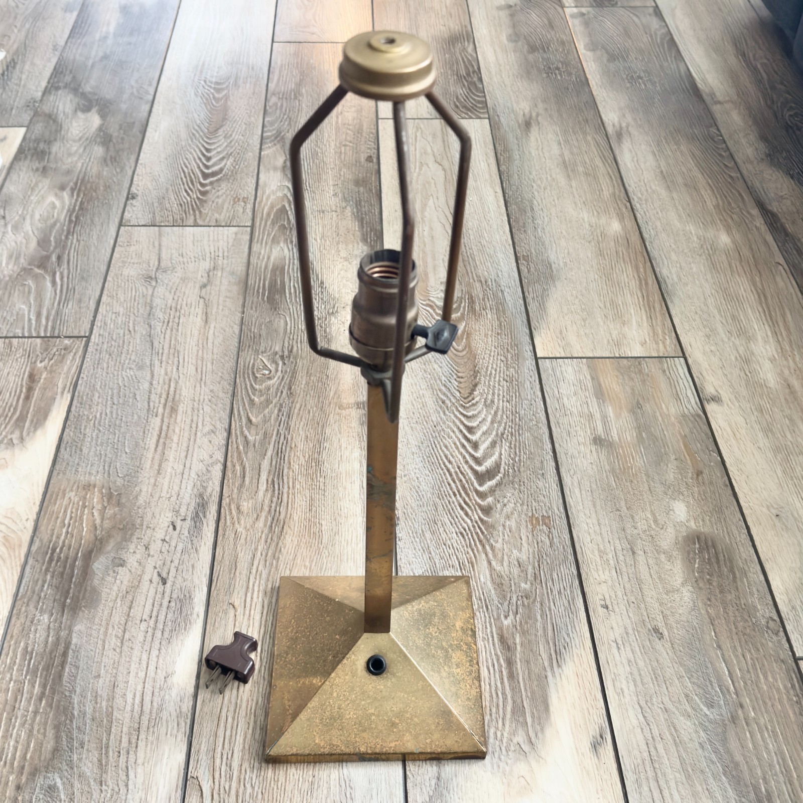 Vintage Unique Art Deco Table Desk Lamp Pass Seymour P&S Socket No Cord
