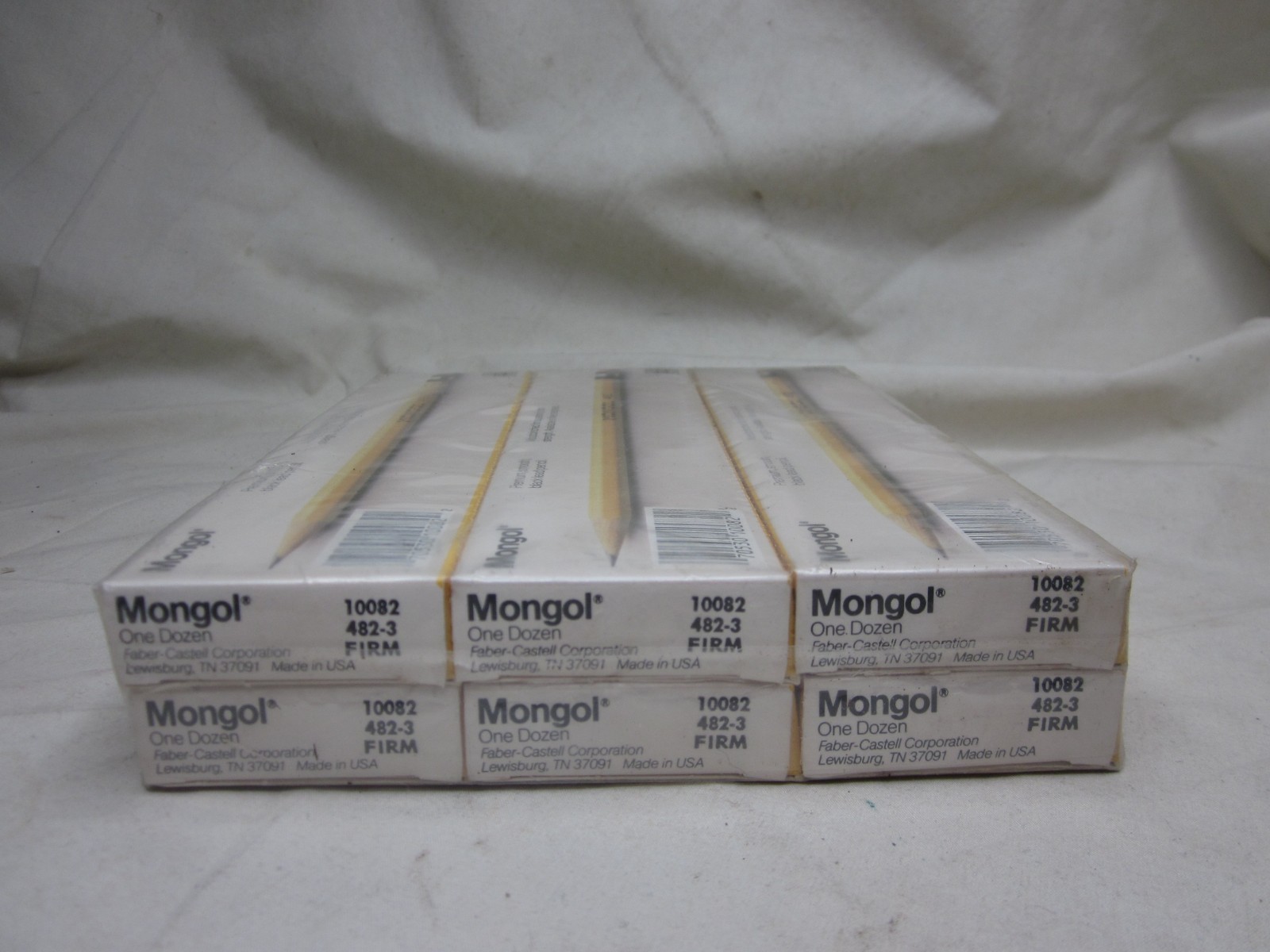 72 MONGOL Pencils  pencil 12 box x 6 lot sealed NOS Faber-Castell 482-3 10082
