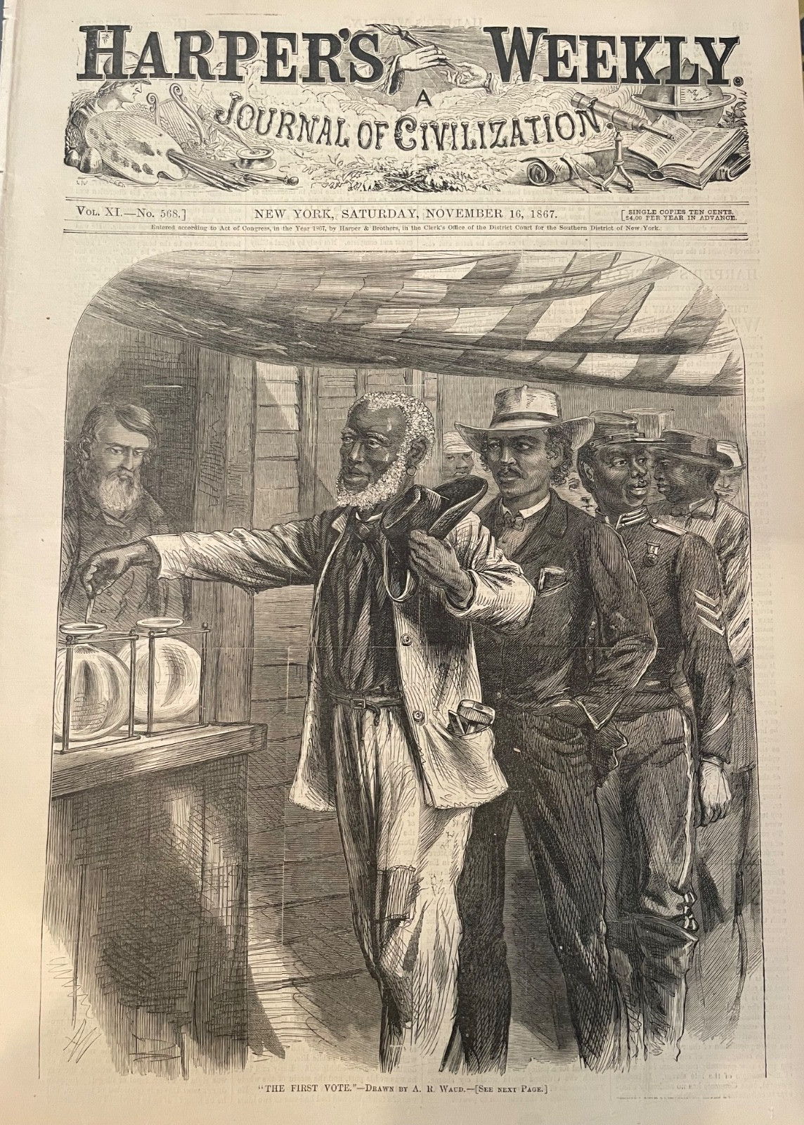 Harper's Weekly Black Archive Civil War Collection 34 Issues Civil Rights