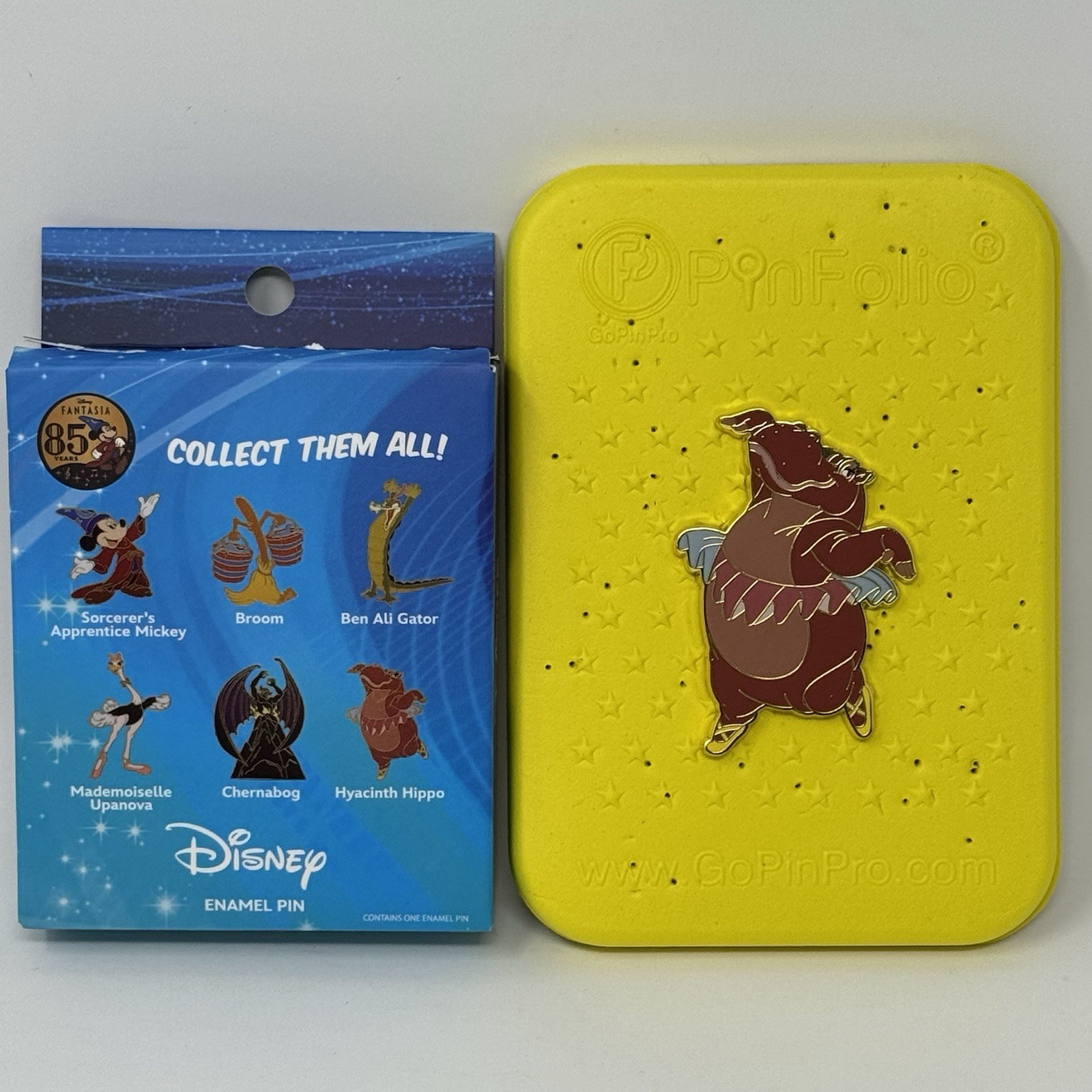 Disney Fantasia 85th Character Blind Box Enamel Pin- Hyacinth Hippo NEW Disney Fantasia 85th Character Blind Box Enamel Pin- Hyacinth Hippo NEW