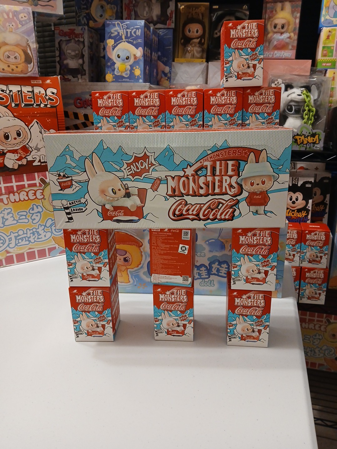Authentic Sealed Case POP MART THE MONSTERS COCA-COLA Series Figures Full 10 