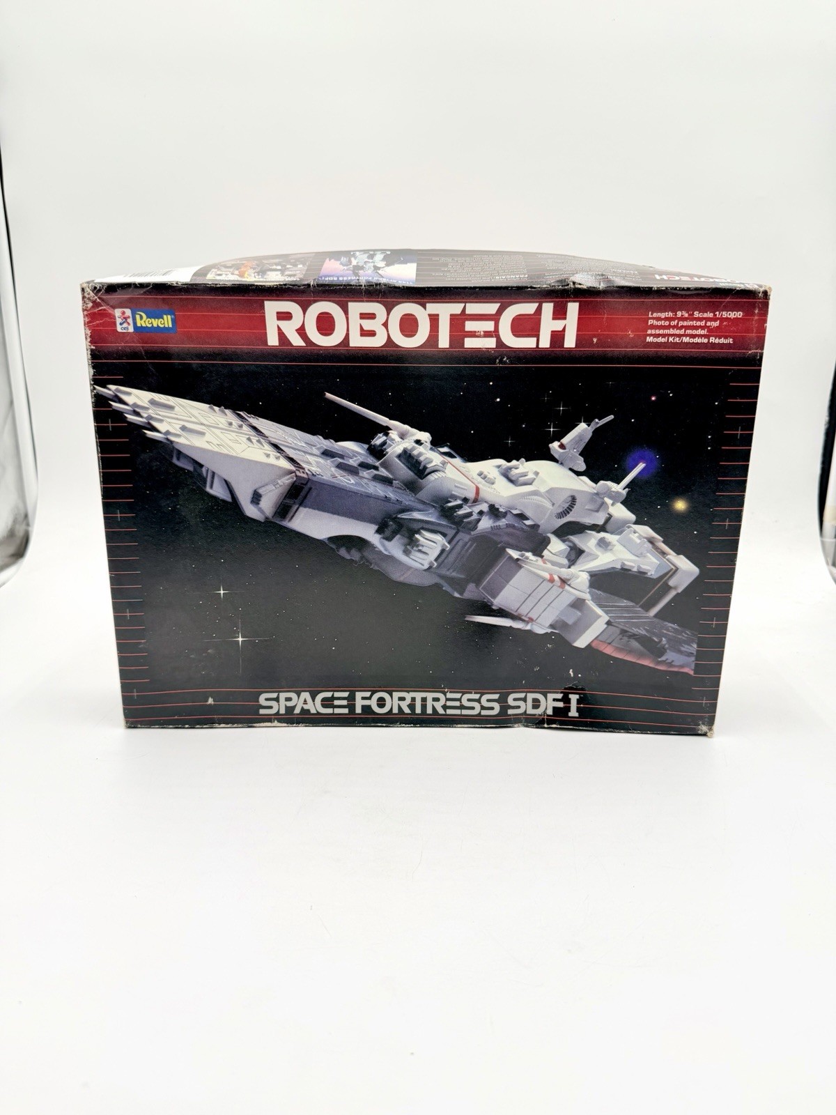 Revell Robotech 1/5000 Space Fortress SDF-1 Model Kit #1144 Open Box VTG 1985