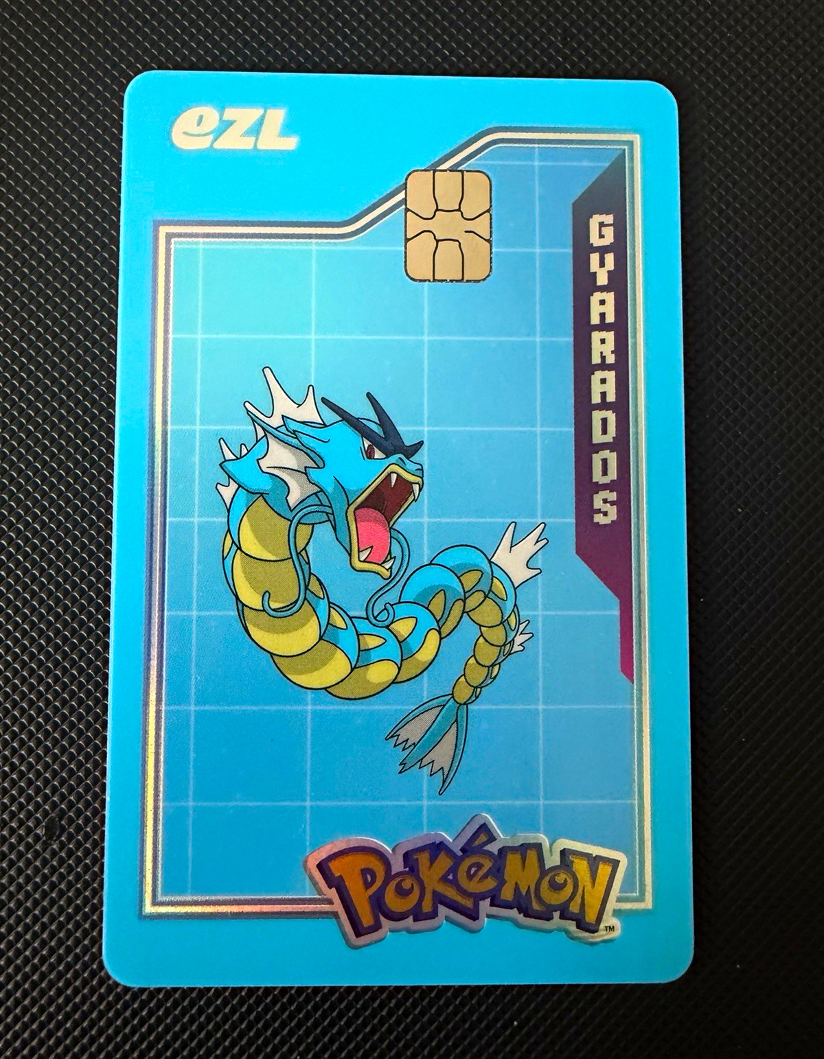 Pokemon 30th Anniversary EZL Transportation Card Gyarados Korean Transit Card