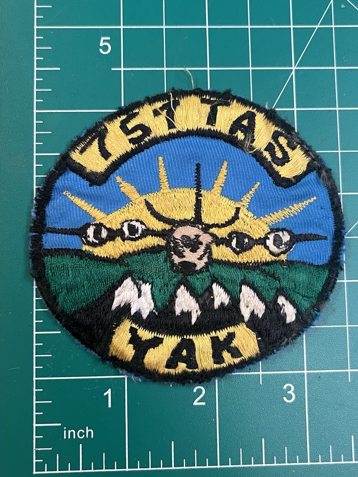 USAF US Air Force 757th TAS Tactical Air Lift Squadron Patch