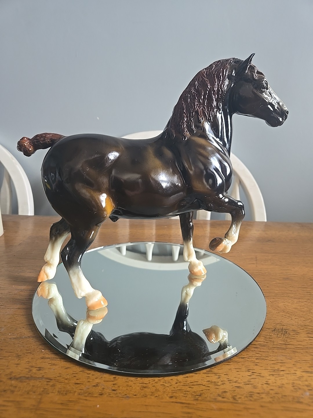 Buddy BEAUTIFUL QVC dark liver chestnut glossy Belgium 1998 limited