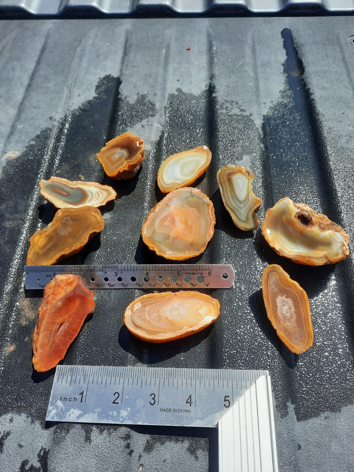 Sumatran/Indonesian Island Agate 2 Lb. Half Nodule Rough Lot 