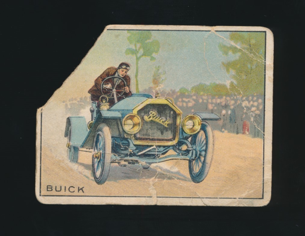 1910 T37 Turkey Red Cigarettes AUTOMOBILE SERIES -BUICK