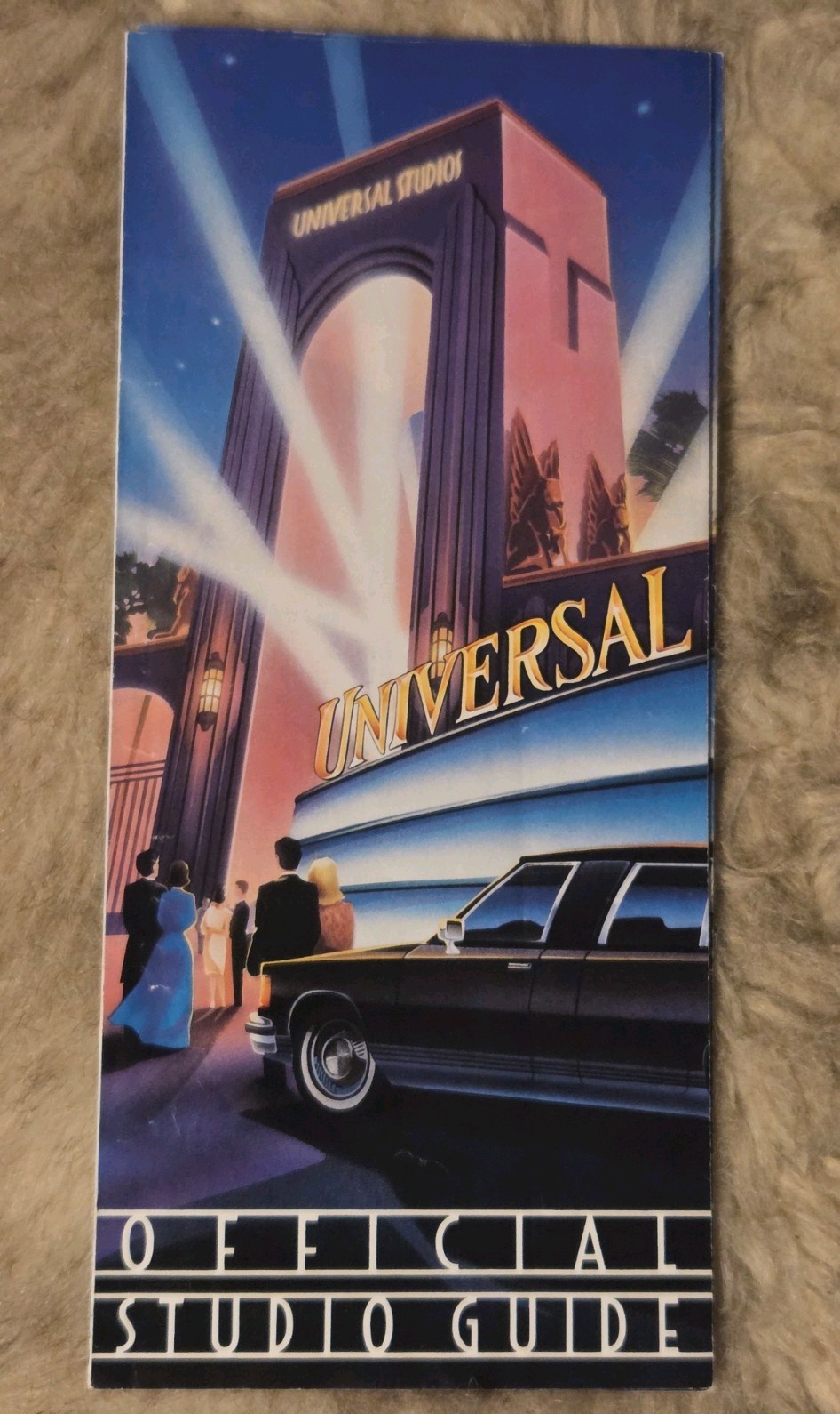 Vintage Universal Studios Florida Park Plan 91/92 Confrontation Ghostbusters
