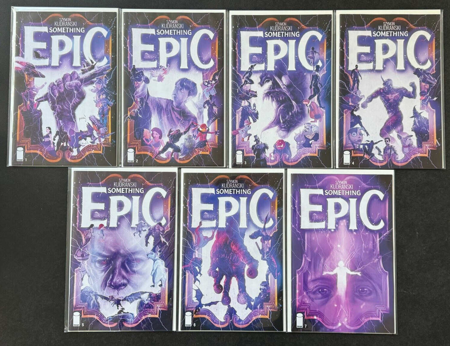 Something Epic 1, 2, 3, 4, 5, 6, 7 First Prints Image Comics 2023
